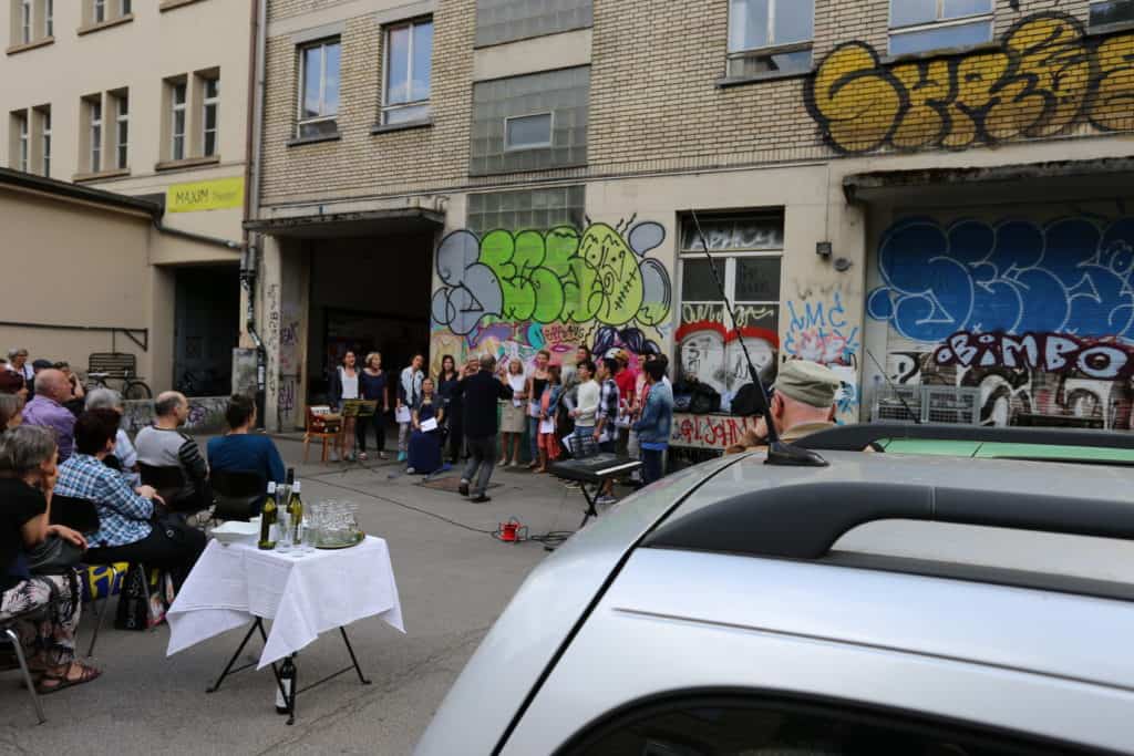 Hof_gesang 2018 Innenhof beim Maxim-Theater