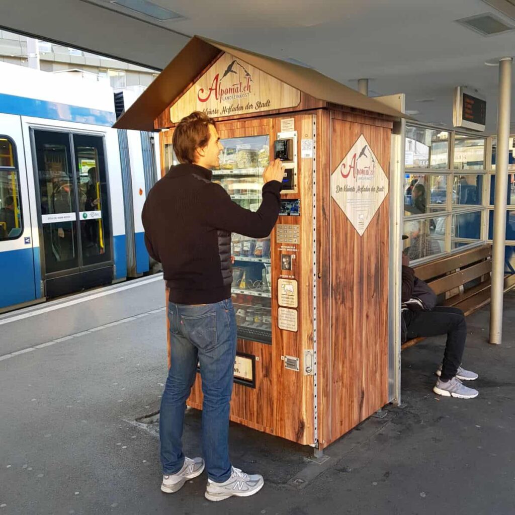 Alpomat am Albisriederplatz