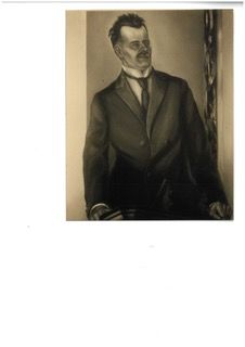 Foto vom Gemälde von Pfarrer Emanuel Tischhauser