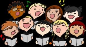 Singende Kinder