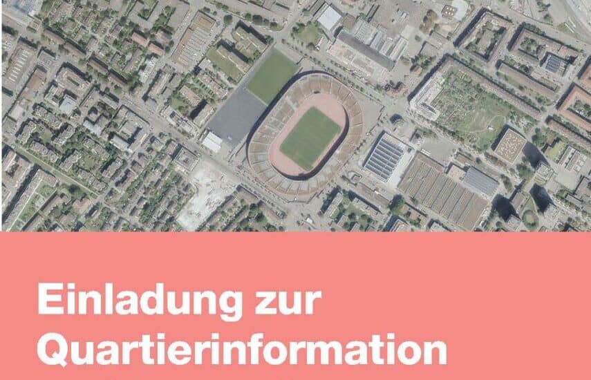 Einladung zur Quartierinformation