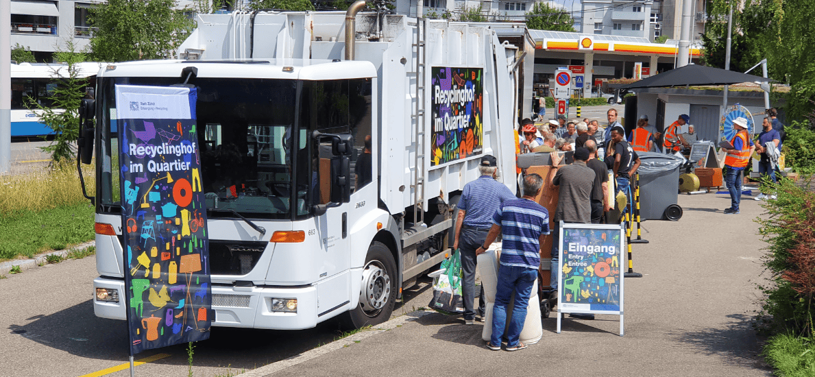 Mobiler Recclinghof in Aussersihl – Testbetrieb bis 2024 verlängert