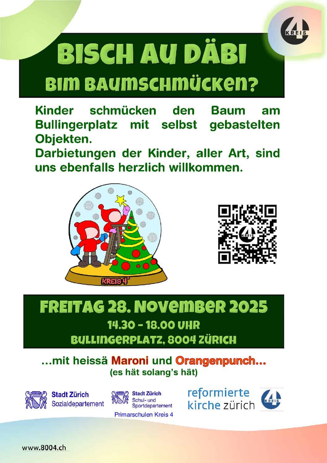 Baumfeier am Bullingerplatz